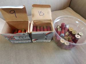 44 Assorted Rounds 12 Ga. 3 Steel 3-4 Shot