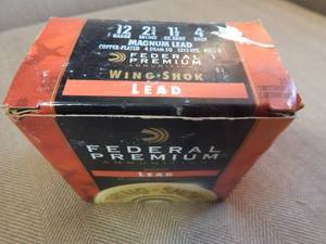 Full Box Federal Premium 12 Ga 2-34 4 Shot