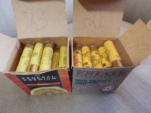 23-Federal, 21 Esate 20 Ga. 3 3 Shot Steel