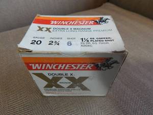 Full Box Winchester 20 Ga. 2-34 6 Shot