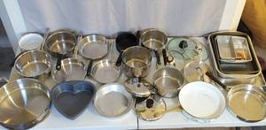 LOT OF NICE POTS AND PANS