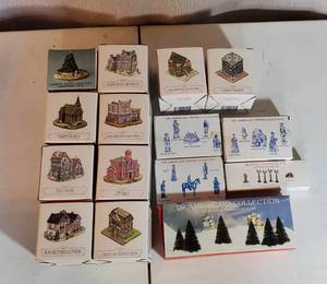 THE AMERICAN PEWTER COLLECTION BUILDINGS AND FIGURES