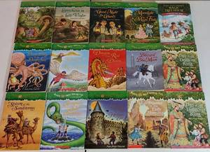 LOT OF 15 MAGIC TREEHOUSE BOOKS