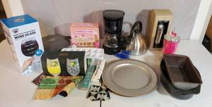 NEW WINE GLASS NEW DRINK MIXER NEW PROSECCO PONG NEW STEMLESS WINE GLASSES STOVETOP KETTLE & MORE