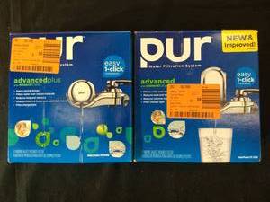 PUR Faucet Water Filtration System Advanced & Advanced Plus (2 Systems)
