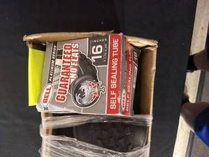 Self-Sealing Tubes Tire Replacements and Lot of Extras (Review Pictures)