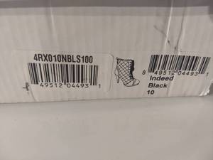 Ladies Black Dress Shoes (Open Box) Size 10