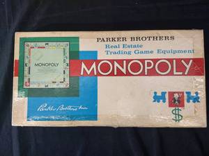 Vintage Monopoly and Perfection plus Bonus Pictionary Game (Brand New)