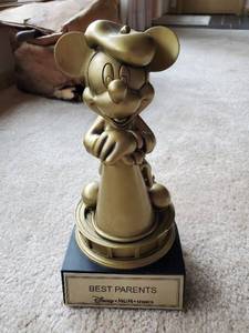 lot 22 image: Mickey Mouse Best Parents Trophy