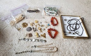 lot 24 image: Large Collection Of Fashion Jewelry