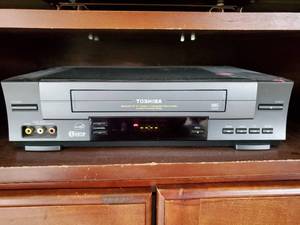 lot 32 image: Toshiba VCR And Collection Of VHS Tapes