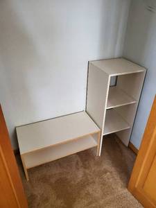 lot 50 image: Four Pieces Of Shelving