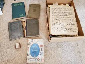 lot 65 image: AntiqueVintage Books And Sheet Music