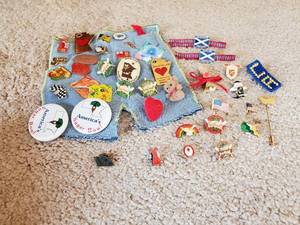 lot 76 image: Collection Of Pins