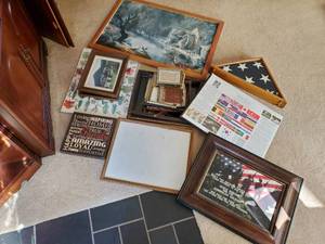 lot 79 image: Collection Of Art And Frames