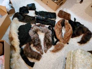 lot 102 image: Large Collection Of Fur Items