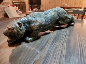 lot 112 image: Large Tiger Piggy Bank