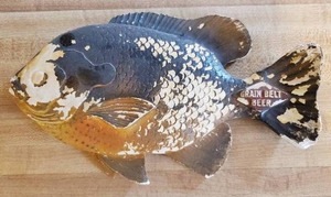 lot 1 image: Grain Belt Sun Fish Beer Advertisement