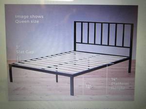 Brookside Lori Metal Platform Bed -...