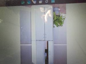 OneSpace Payton Kitchen Pantry open...