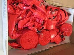 Box of 16 Gallon 24x32 Red BioHazar...