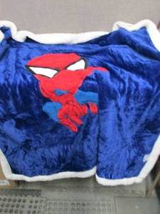 Marvel Spiderman Sherpa Throw 50x60...