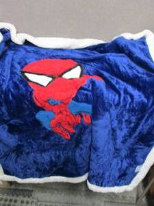 Marvel Spiderman Sherpa Throw 50x60...