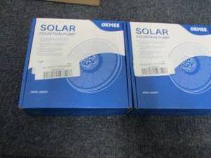 2 Solar Fountain Pumps...