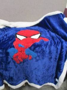 Marvel Spiderman Sherpa Throw 50x60...