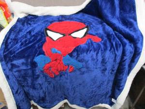 Marvel Spiderman Sherpa Throw 50x60...
