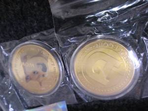 3- 2pks Dogecoin Coins...