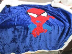 Marvel Spiderman Sherpa Throw 50x60...