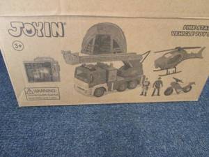 Joyin Fire Station Vehicle Toy Set...