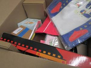 Box of Assorted Small Overstock Ite...