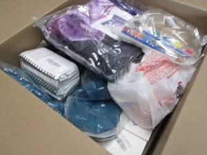 Box of Assorted Small Overstock Ite...