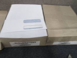 2 Boxes of 500 Double Window Self S...