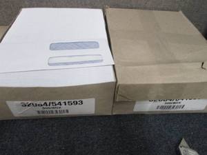 2 Boxes of 500 Double Window Self S...