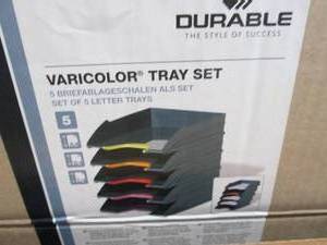 DURABLE VARICOLOR Stackable 5 Lette...