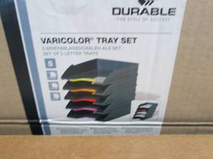 DURABLE VARICOLOR Stackable 5 Lette...