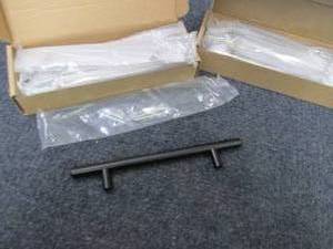 2- 5pks Black 8 inch DoorDrawer Pu...