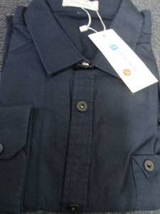 XXL MensDark Blue Long Sleeved Shir...
