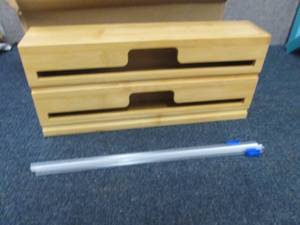 2 Roll Bamboo Kitchen Dispenser...
