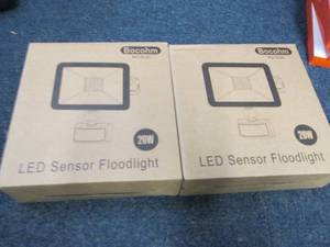 2- 20W LED Sensor Floodlights...