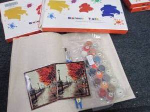 2 Paint by Numbers Kits...