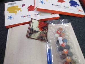 2 Paint by Numbers Kits...