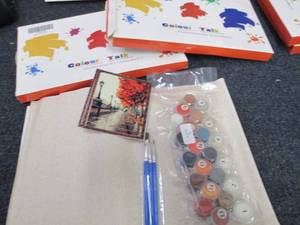 2 Paint by Numbers Kits...