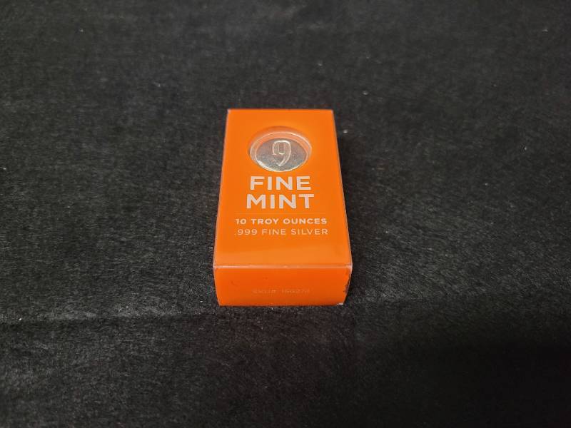 Gold and Silver Bullion 10oz Silver Bars, 1/10oz Gold Eagles, 1oz