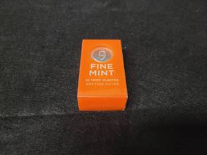 10 oz 9 Fine Mint .999 Fine Silver Bar