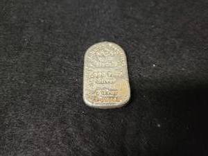 2 oz Monarch Precious Metals .999 Fine Silver Hand Poured Tombstone Bar