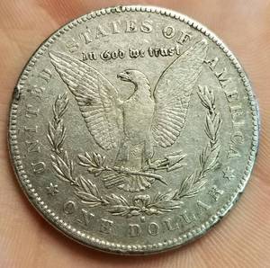 1878-S MORGAN SILVER DOLLAR VF